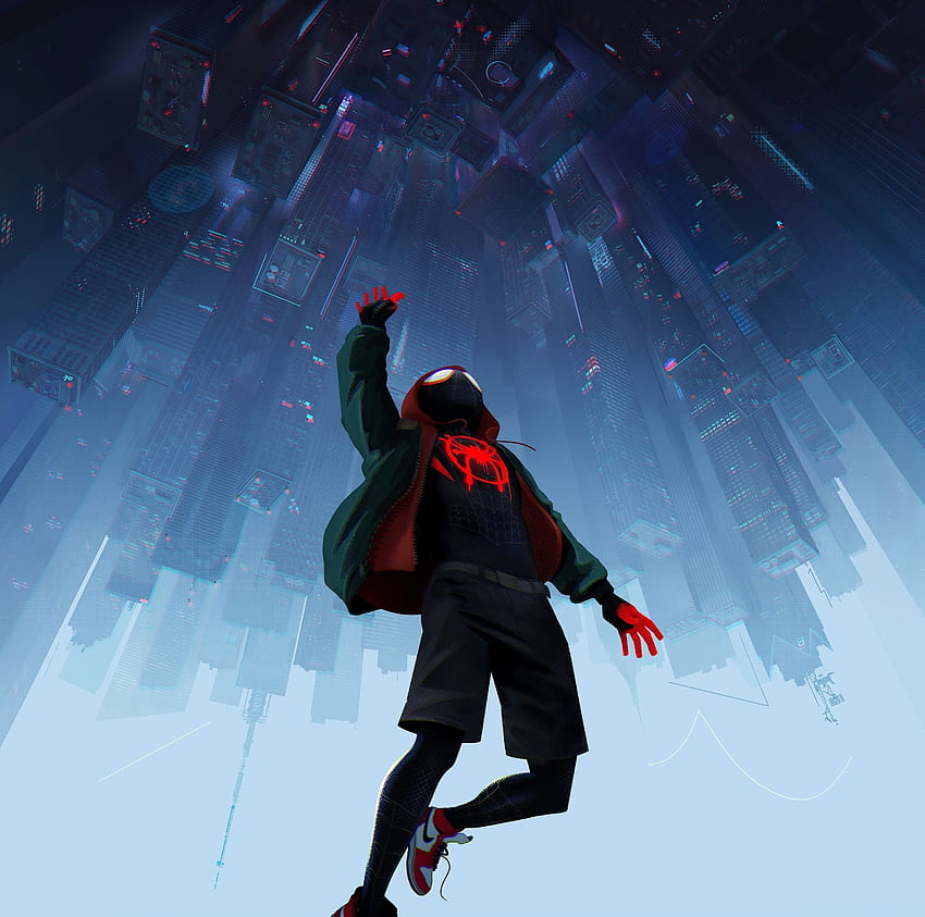 Spider-Man: Into the Spider-Verse, 2018, film, poster Sfondo HD
