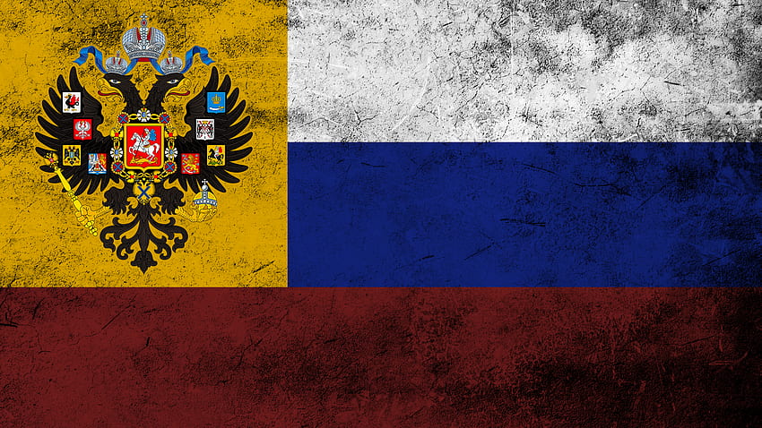 Flag Russia Russian Empire Grunge - Resolution: HD wallpaper