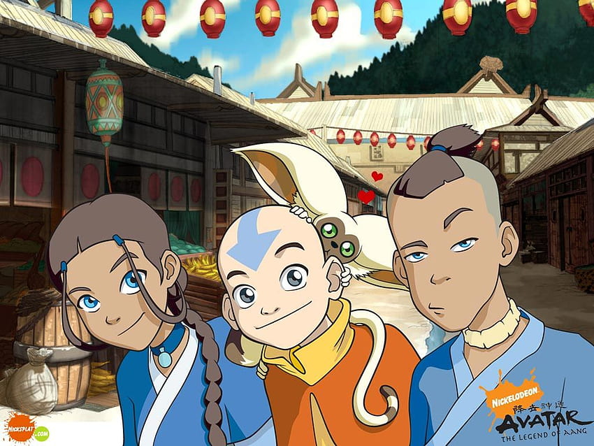Katara, Aang, Sokka, Avatar The Last Airbender - Avatar HD wallpaper