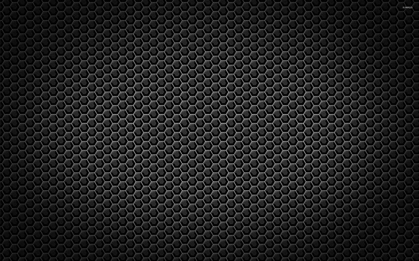 Black Honeycomb HD wallpaper