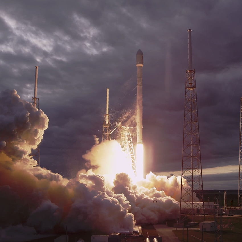 SpaceX just released some gorgeous rocket launch footage, Falcon 9 HD phone wallpaper