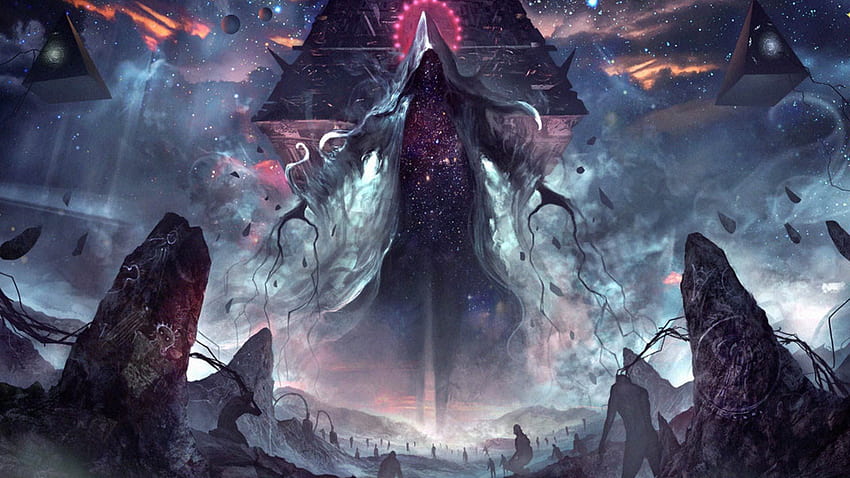3 (Lovecraftian Horrors). Lovecraftian horror, Lovecraftian, Fantasy artwork, Eldritch HD wallpaper