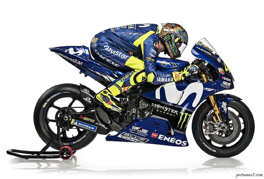 Valentino Rossi Yamaha Motogp 2018 - Yamaha Factory Racing Motogp - & Background HD wallpaper