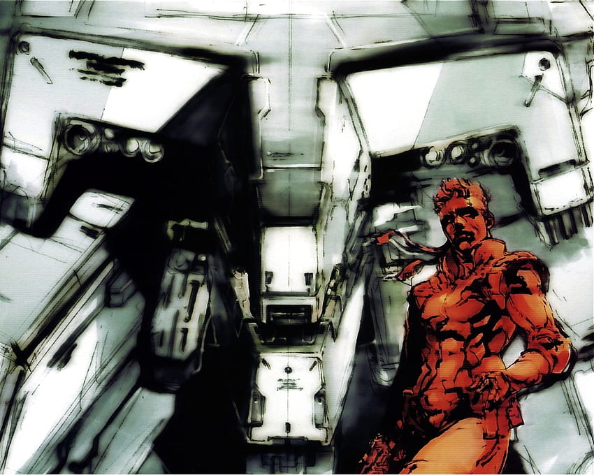 Metal Gear Solid, Schlange, Metal Gear, solide Schlange HD-Hintergrundbild