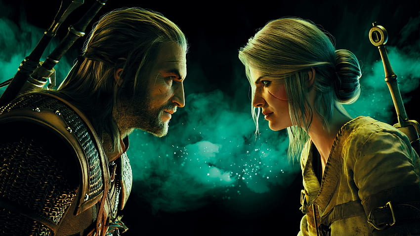 Gwent The Witcher Kart Oyunu Ciri Geralt . HD duvar kağıdı