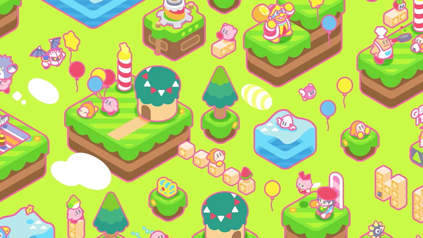 Banner Kirby 25. Yıl Dönümü - Kirby 25. Yıl Dönümü - & Arka Plan HD duvar kağıdı