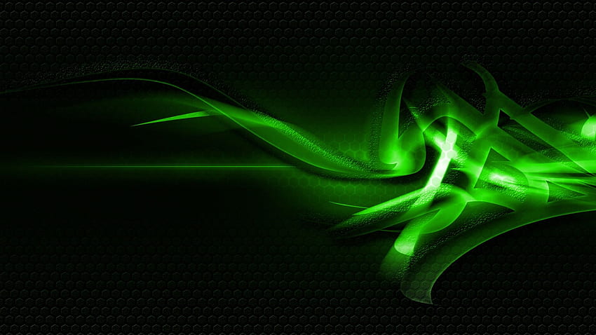 green cool. Dark green , Green , iphone neon, Black Green Abstract HD wallpaper