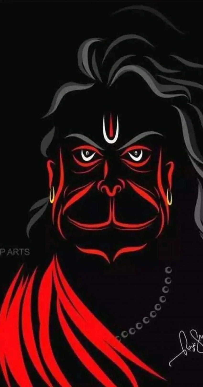 Ide Seni Hanuman. hanuman, tuan hanuman, hanuman wallpaper ponsel HD