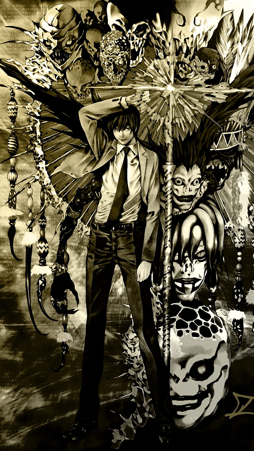 Id Catatan Kematian Anime, Catatan Kematian Manga wallpaper ponsel HD