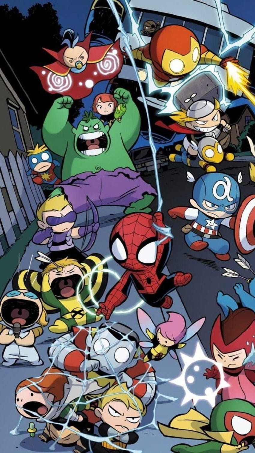 avengers cute wallpaper