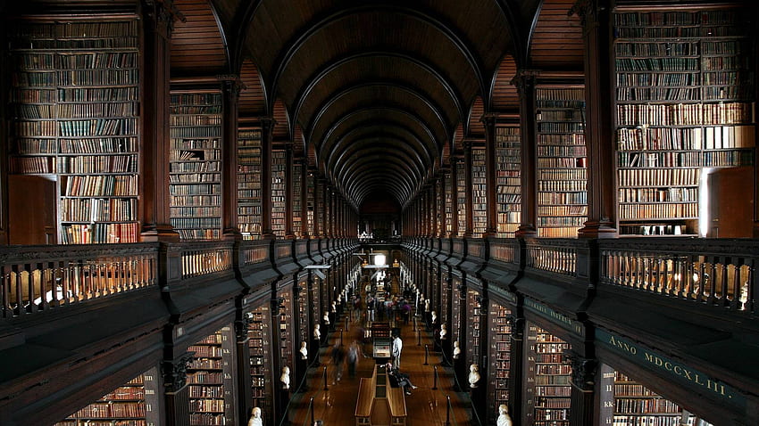 Library, Home Library HD wallpaper