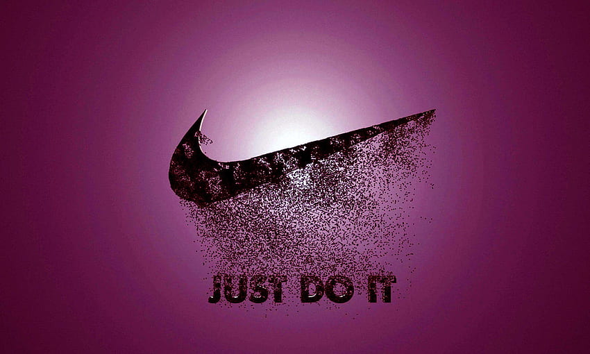 Nike Purple Just Do It HD wallpaper | Pxfuel