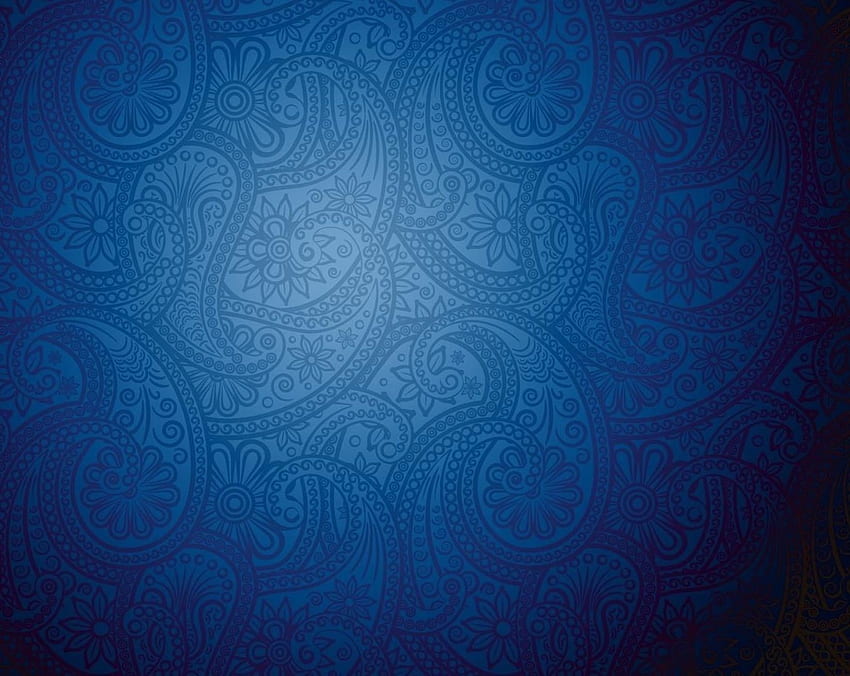 青の模様の背景、シンプルな美的パターン 高画質の壁紙
