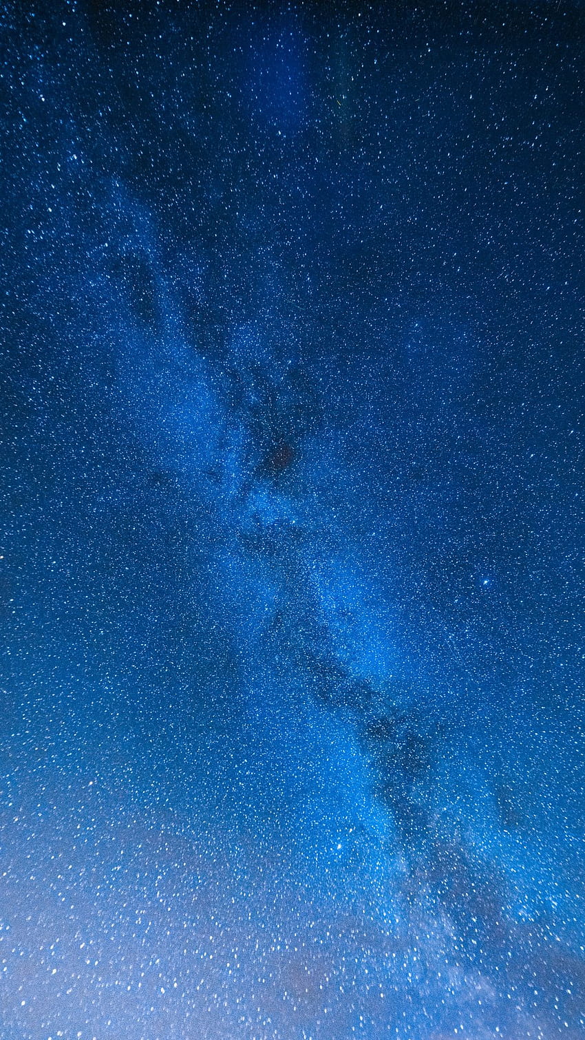 Cielo blu, via lattea, notte , , Samsung, Xiaomi Redmi Note 8 Sfondo del telefono HD