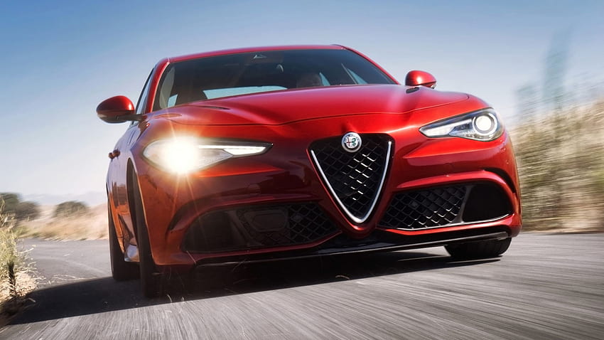 Alfa Romeo Giulia Quadrifoglio 2 . Car HD wallpaper