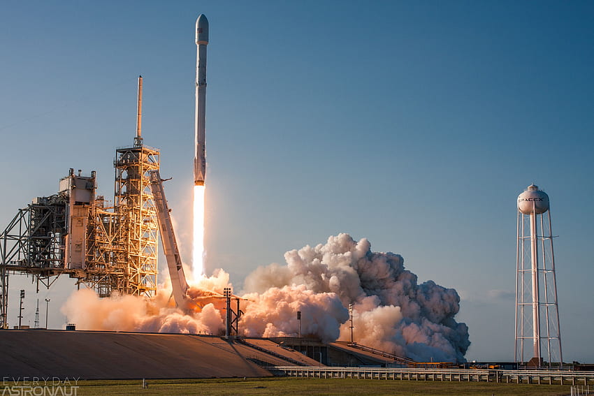 SpaceX Launch, Rocket Ship HD wallpaper