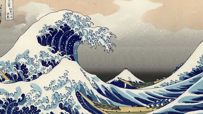 Hokusai: The Old Man Mad About Drawing. Japanese art, Art, Great wave, Japanese Wave Painting HD wallpaper