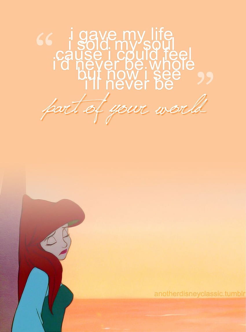 the little mermaid 2 quotes tumblr