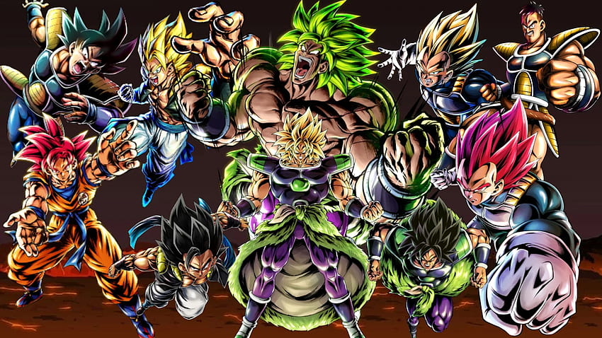 Creó un Dragon Ball Super: Broly usando solo el arte de las leyendas: DragonballLegends, Cool Broly fondo de pantalla