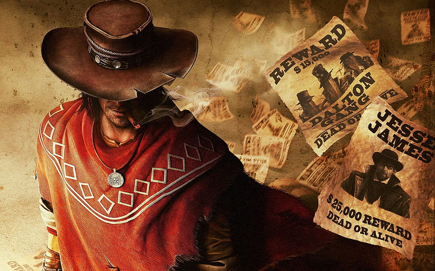Call Of Juarez Gunslinger Cowboy Wanted 2560×1600, 웨스턴 카우보이 HD 월페이퍼