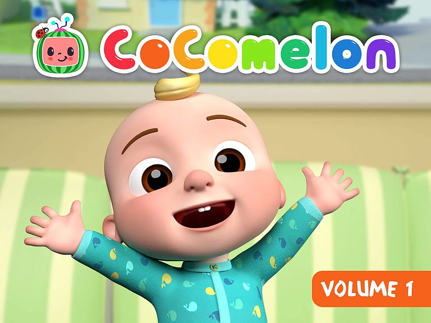 Ver CoComelon - Canciones infantiles y canciones infantiles, logotipo de Cocomelon fondo de pantalla