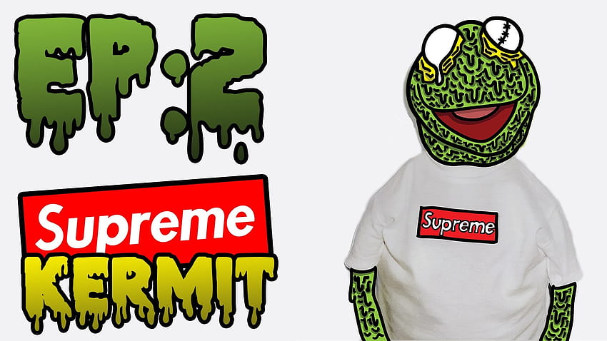 Supreme Kermit Gallery HD wallpaper