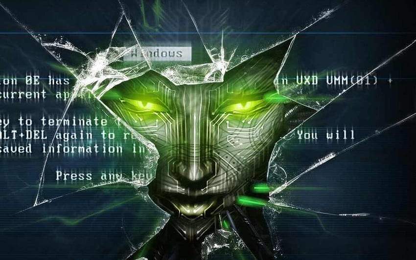 3D хакер, хакер зелен HD тапет
