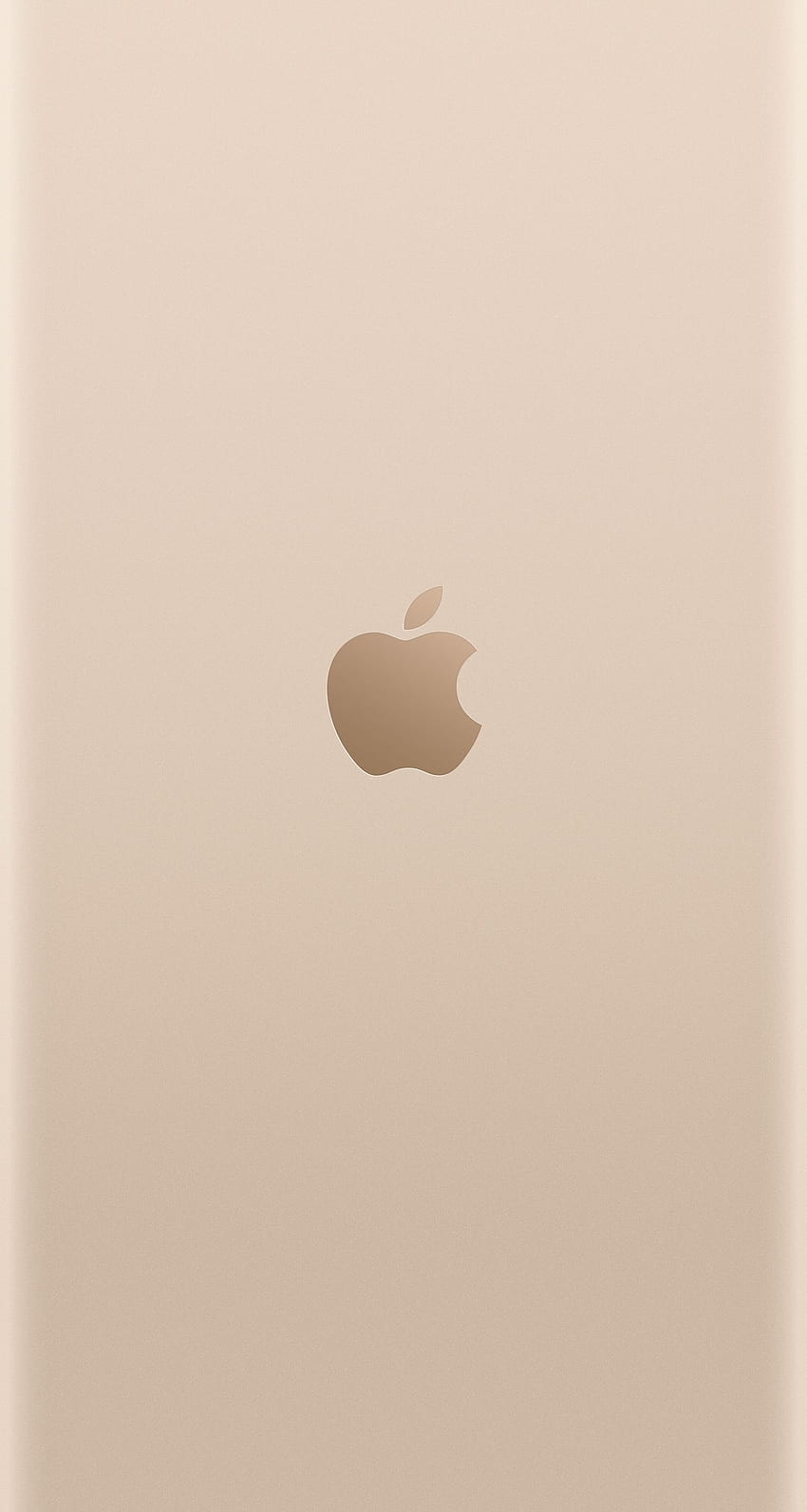 iPhone 6, Gold 6 Plus için Apple logosu HD telefon duvar kağıdı
