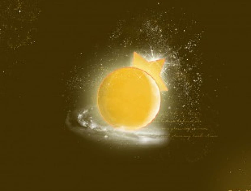 Moony Moony Star, estrella amarilla, luna amarilla, resumen, nota, cita, lindo fondo de pantalla