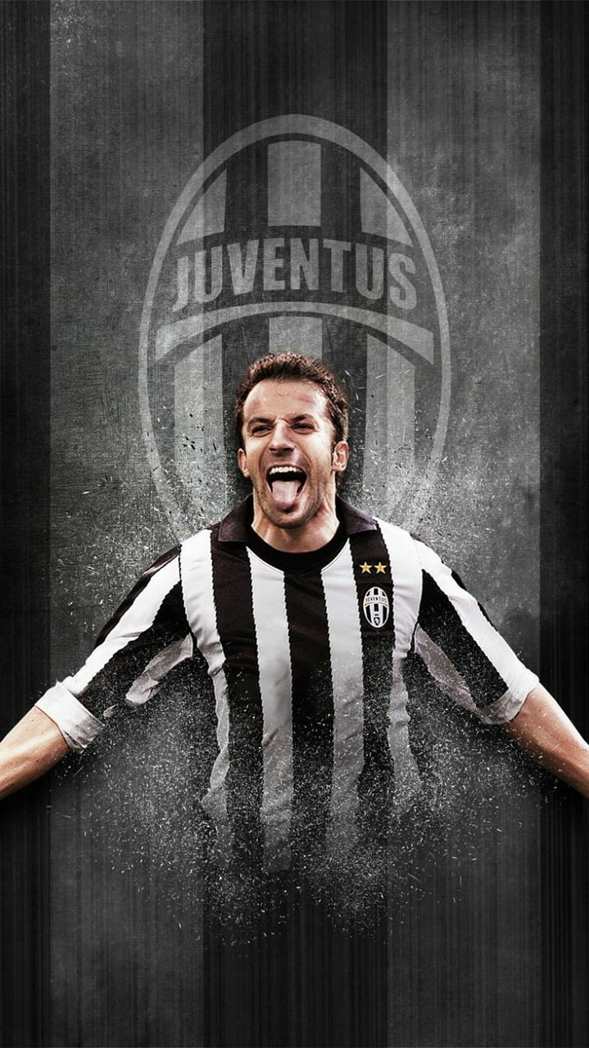 Del Piero, Juventus, stojący Tapeta na telefon HD
