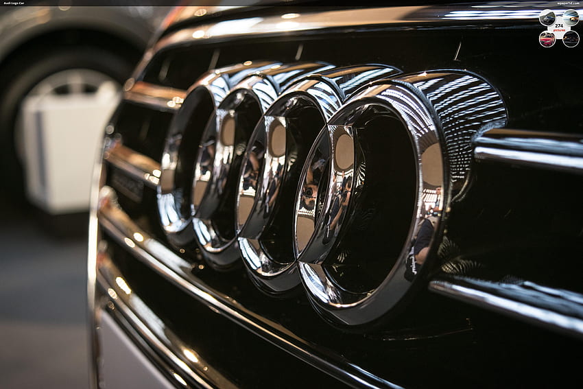 Audi logo on car HD wallpapers | Pxfuel