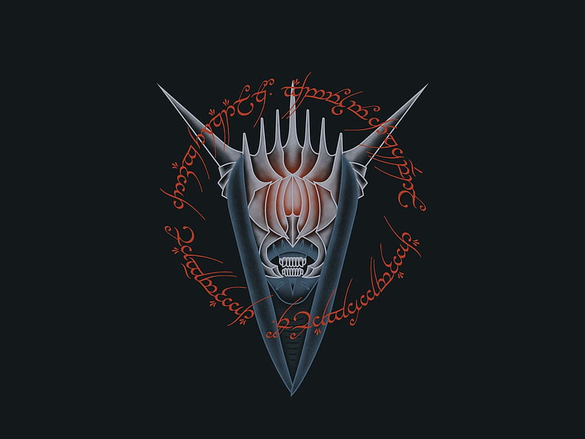 Mund von Sauron Herr der Ringe von Keith Ten Eyck auf Dribbble HD-Hintergrundbild
