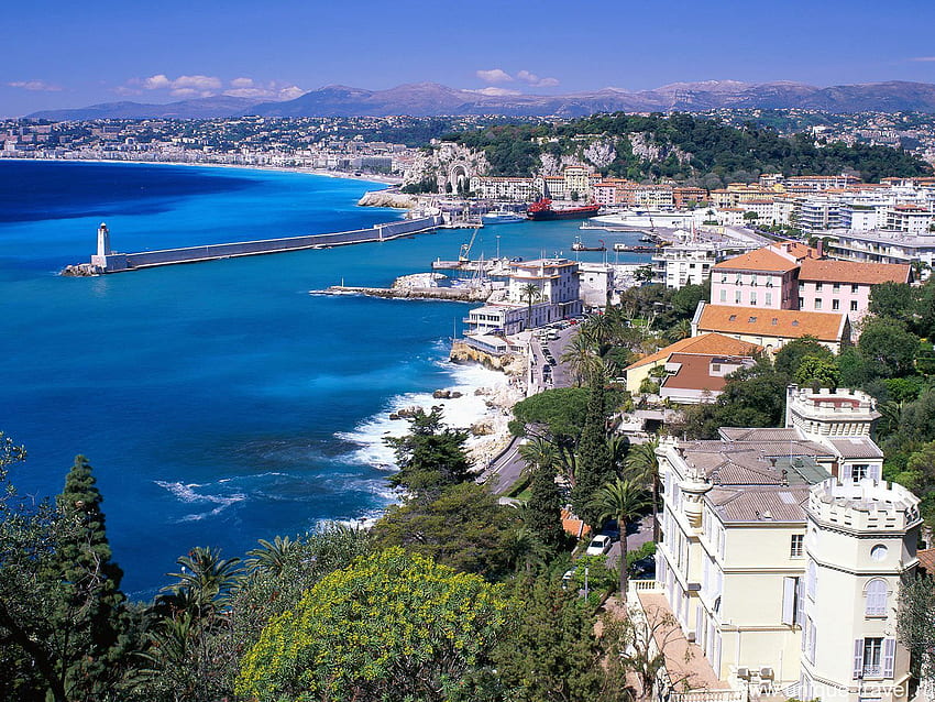 Cote d'Azur, Cannes, Fransa ve - HD duvar kağıdı