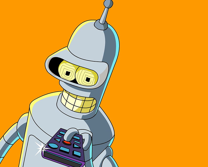 Futurama Bender -Hintergrund für Mac HD-Hintergrundbild