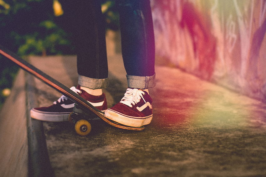 Olahraga, Kaki, Sepatu kets, Hobi, Skateboard, Antusiasme Wallpaper HD