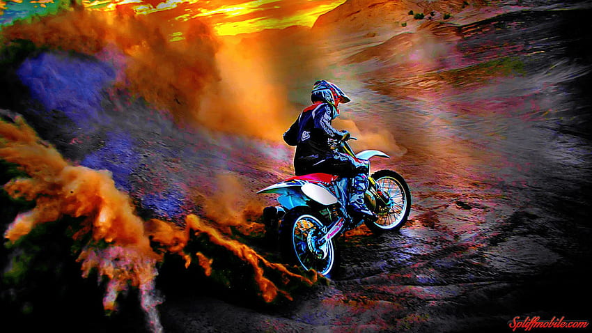 Dirtbike, Awesome Dirt Bike HD wallpaper