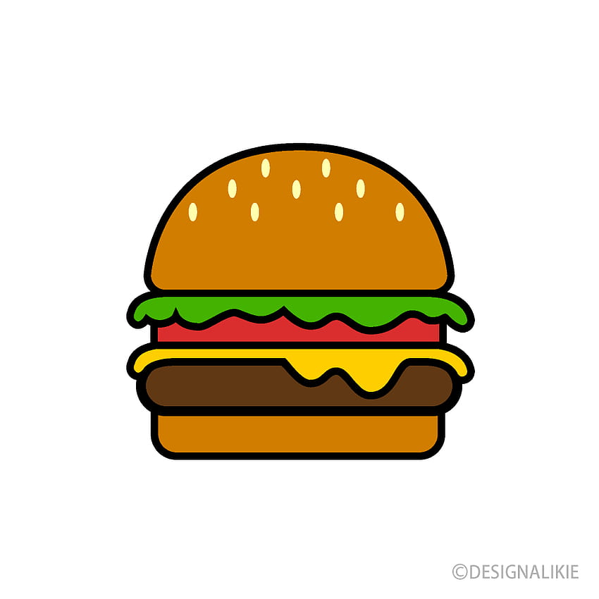 Burger Cartoon PNG ｜ HD phone wallpaper | Pxfuel