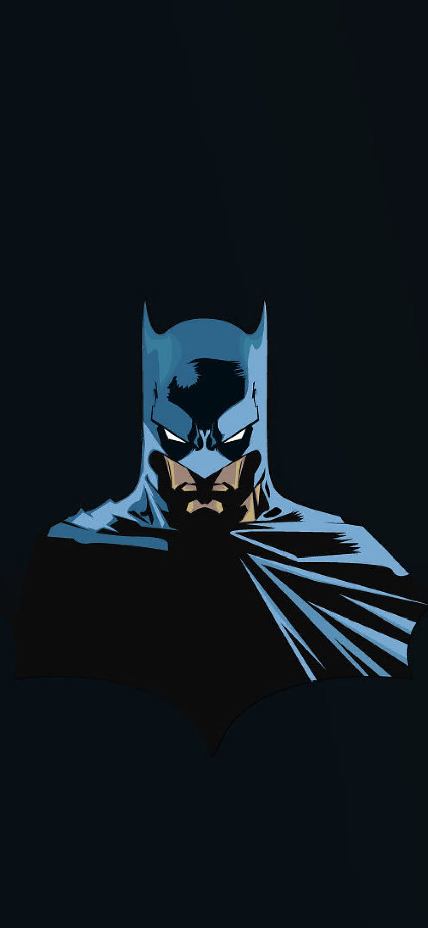 Batman iPhone X, Minimalist Batman HD phone wallpaper
