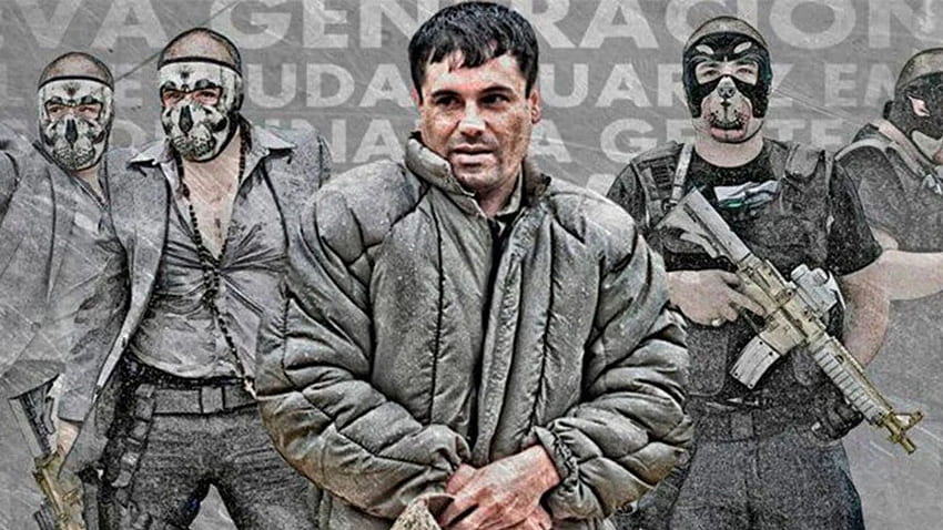Gente Nueva. 'El Chapo' Guzmán, El Chapo Guzman'ı korumak için hayatta kalan 5 milyon erkek savaşçı HD duvar kağıdı