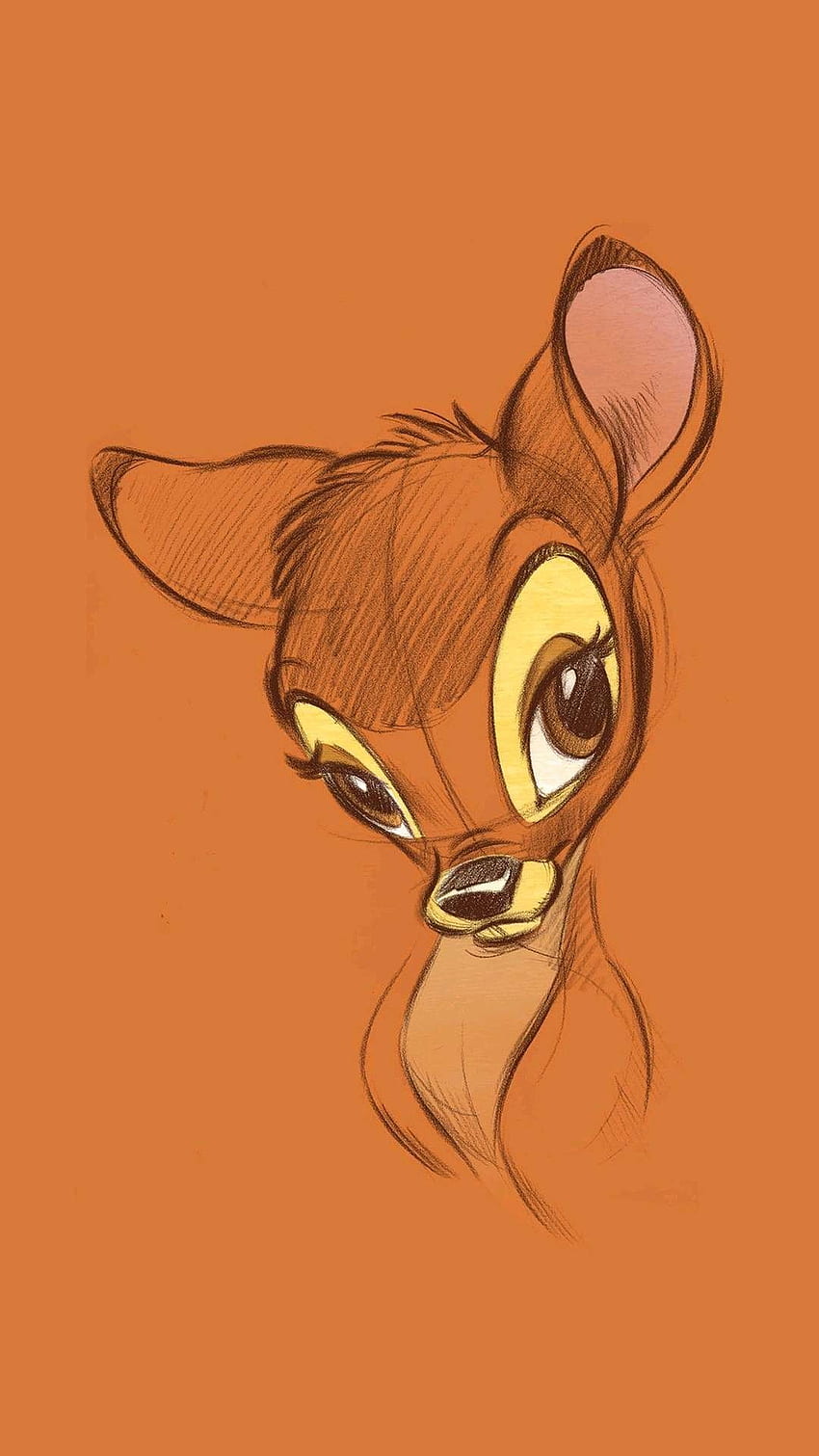 Bambi's draw. Bambi disney, Disney , Cute disney HD phone wallpaper