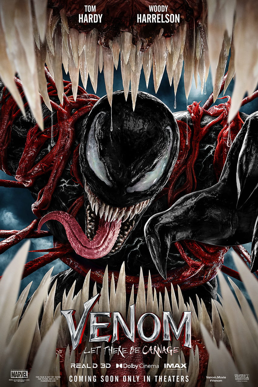 Venom: Let There Be Carnage の最初のポスターが公開されました HD電話の壁紙