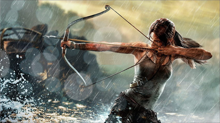 Tomb Raider, Tomb Raider'in Yükselişi, Lara Croft, Video HD duvar kağıdı