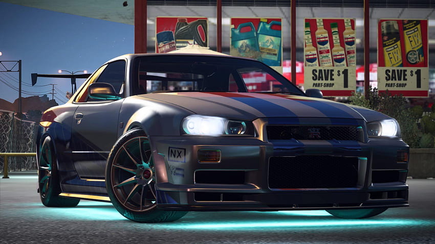 Brian O'Conner's Nissan Skyline R34 From 2Fast 2Furious. : R Needforspeed, Brian Nissan Skyline HD wallpaper