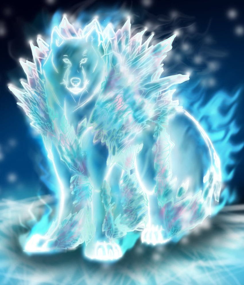 Ice Element Soul Of Wolf, Elemental Animal HD phone wallpaper | Pxfuel