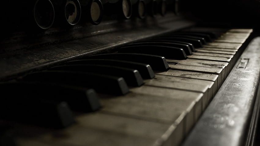 Vintage Klavier, Weihnachtsklavier HD-Hintergrundbild