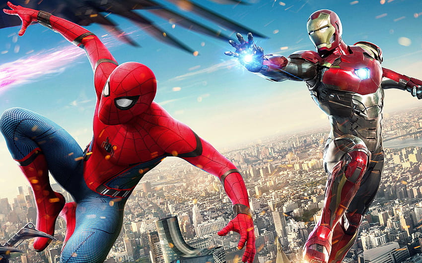 Iron Man Spiderman Homecoming HD wallpaper | Pxfuel