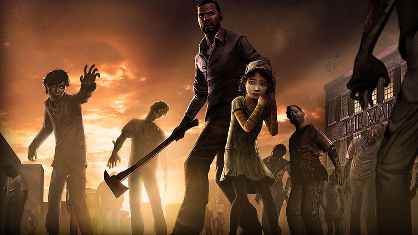 비디오 게임 리뷰: Telltale's The Walking Dead, TWD Game HD 월페이퍼