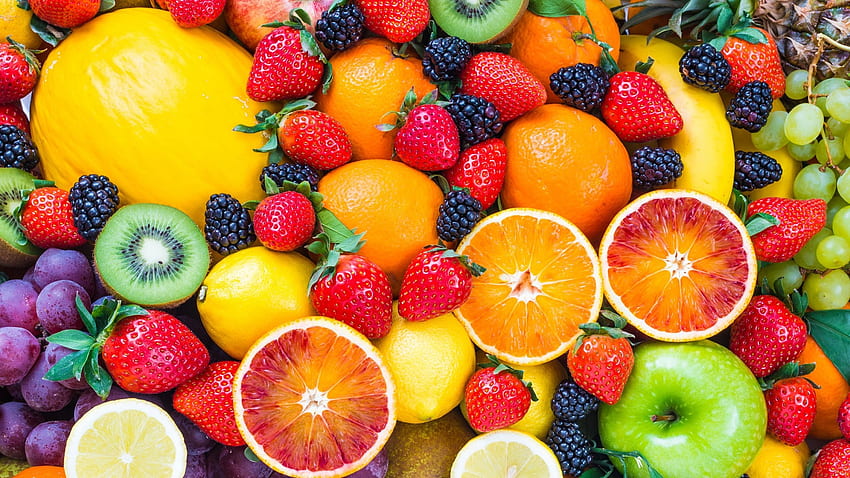 Fruit, berries, colors, food HD wallpaper