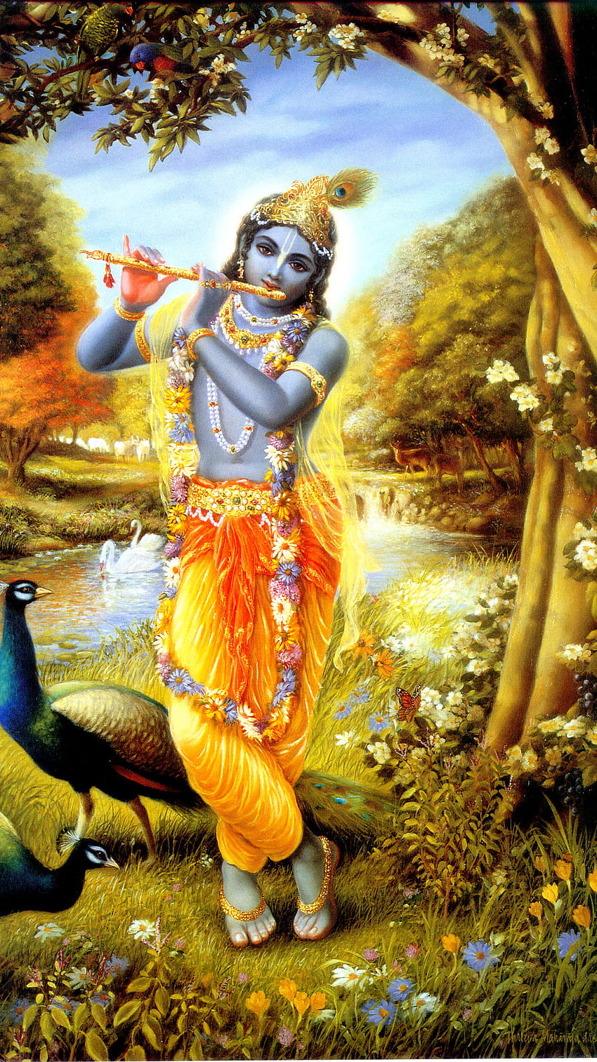 Krishna, Lord Krishna, Shri Krishna, Govind, Murari HD phone wallpaper