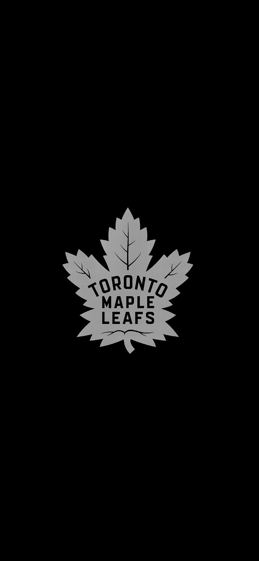 Schermata di blocco dell'iPhone X, Toronto Maple Leafs Sfondo del telefono HD